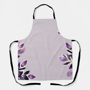 Luxury Watercolor Eucalyptus Apron