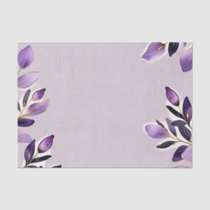 Luxury Watercolor Eucalyptus Tissue Paper