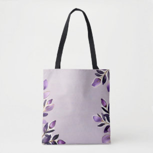 Luxury Watercolor Eucalyptus Tote Bag