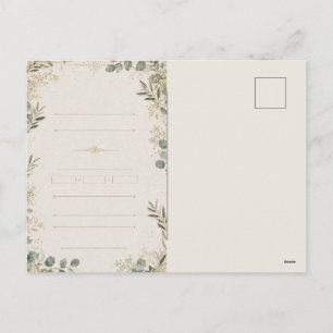 Luxury Wedding Invitation – Minimalist Ivory style