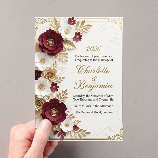 Luxury Wedding Invitation Template (Insitu (Handheld))