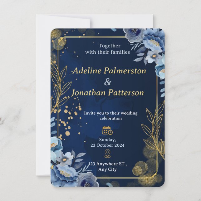 Luxury Wedding Invitations (Front)