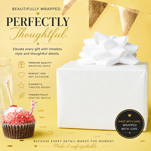 Luxury Wedding Wrap | Custom Matte Paper (Creator Uploaded)