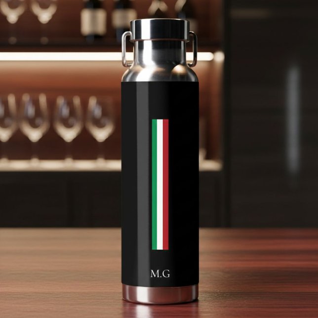 Luxury Wellness Black Thermal Bottle Italy (Creator Uploaded)