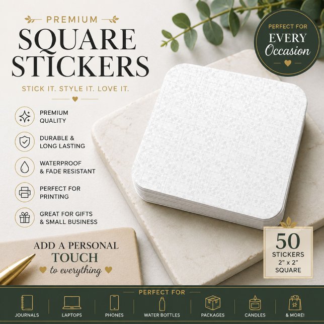 Luxury White Lace Wedding Favour Sticker (Creator Uploaded)