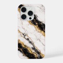 Luxury White Marble Gold Vein Phone Case