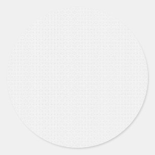 Luxury White Monogram File Folder Set Classic Round Sticker