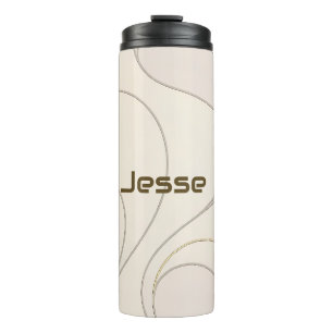 Luxury Yoga Modern Pattern Collection   Thermal Tumbler