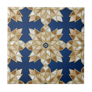 Luxury Zellige Moroccan Mosaic Seamless Pattern Tile