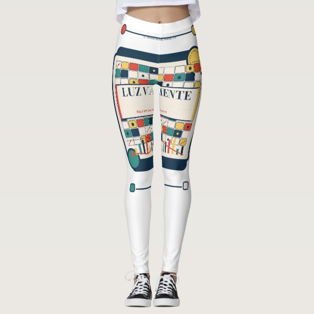 Luz Valiente Visual Culture Studio  Leggings (Front)