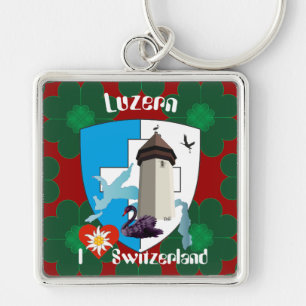 Luzern Schweiz Schlüsselanhänger Key Ring
