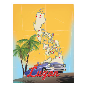 Luzon Philippines Travel poster