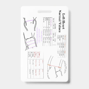 LV / Valve values ID Badge