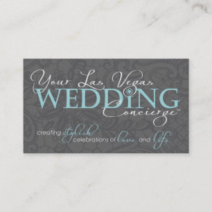 LV Wedding Concierge Business Cards