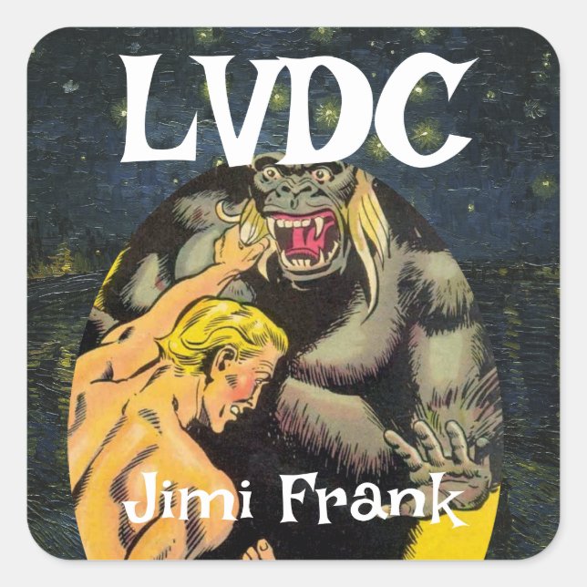 LVDC SQUARE STICKER (Front)