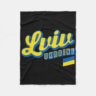 Lviv Ukraine 1  Fleece Blanket