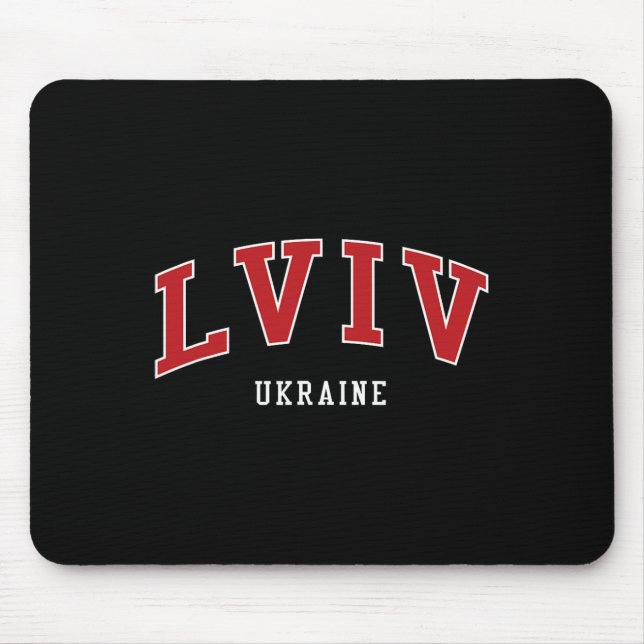 Lviv Ukraine College University Style  Mouse Pad (Front)
