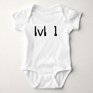 lvl 1 baby bodysuit