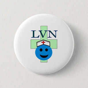 LVN "Licensed Vocational Nurse" gifts 6 Cm Round Badge