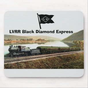 LVRR Black Diamond Express Mouse Pad