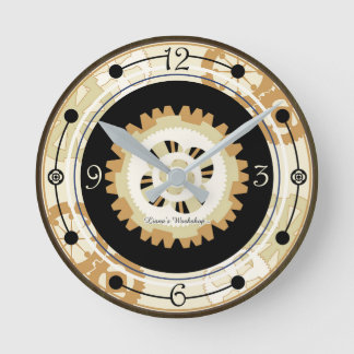 LW Steampunk Layered Gears Clock