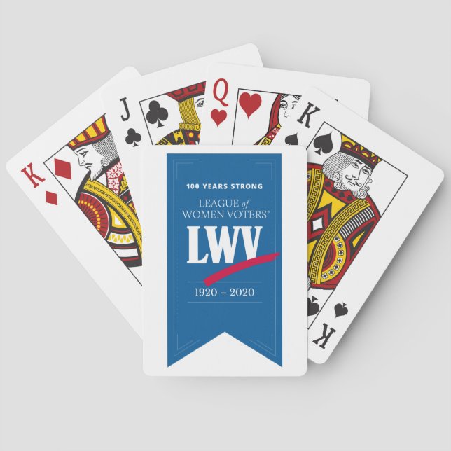 LWV Centennial Playing Cards (Back)