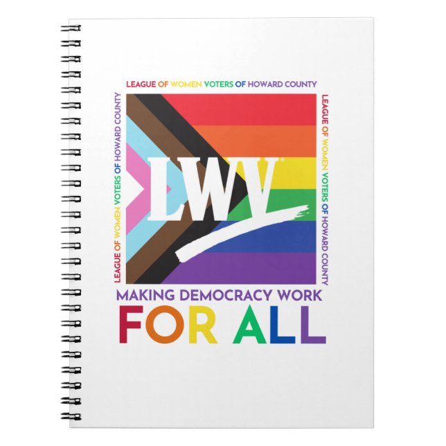 LWVHC has Pride! Notebook (Front)
