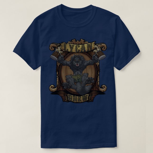 Lycan Brew T-Shirt (Design Front)