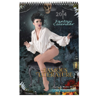 Lycan Productions Famous Literature Calendar 2014