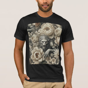 Lycanthropic Splendour – Gothic Wearable Art T-Shirt