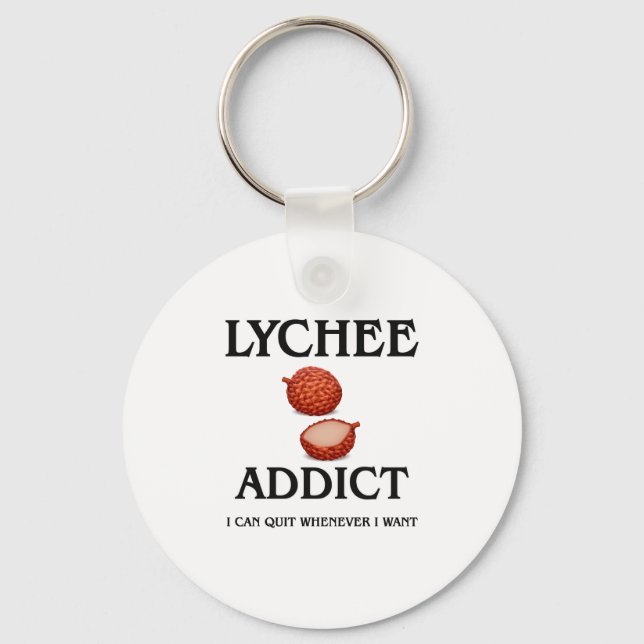 Lychee Addict Key Ring (Front)