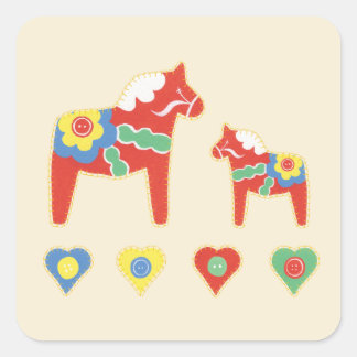 Lycka Till Baby Shower Sticker