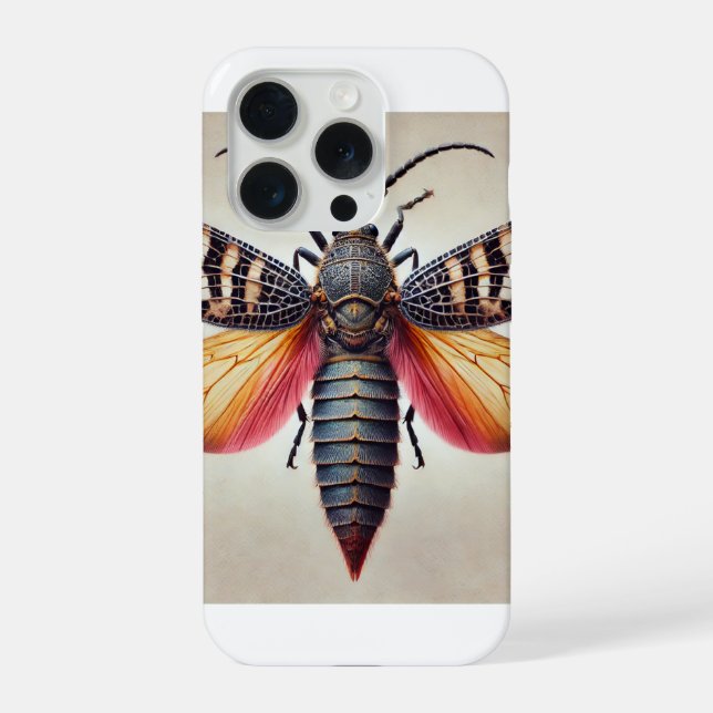 Lyctus Beetle 060824IREF239 - Watercolor iPhone Case (Back)