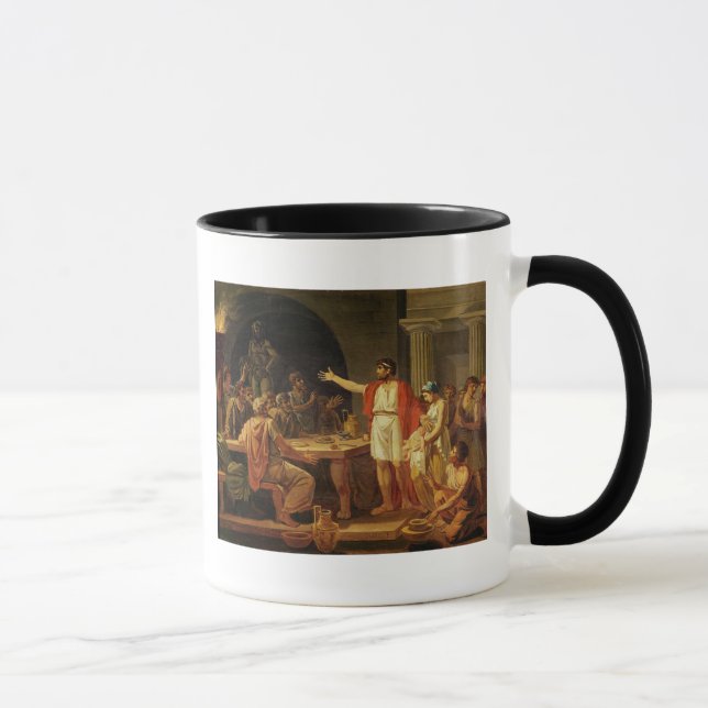 Lycurgus Showing the Ancients of Sparta their Mug (Right)
