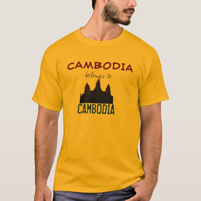 LYDA--Cambodia belongs to Cambodia T-Shirt (Front)