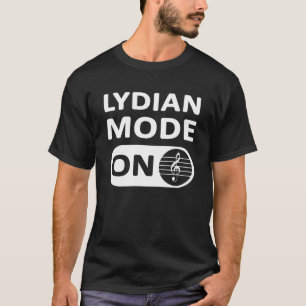 Lydian Music Mode On - Men's T-Shirt