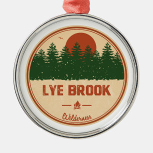 Lye Brook Wilderness Vermont Metal Tree Decoration