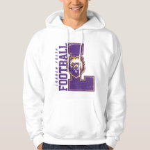 LYFL 06 | Men's Custom Purple Lassen  Logo Hoodie