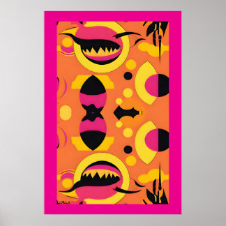 Lying Flat or Flat Out Lying Poster