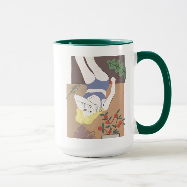 Lying Woman Mug (Right)