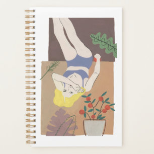 Lying Woman Planner