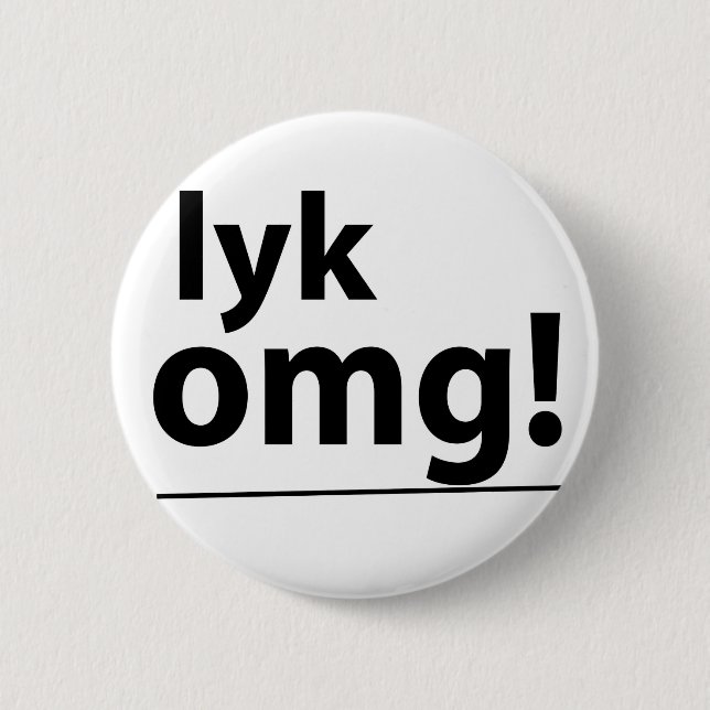 Lyk, OMG! Badge (Front)