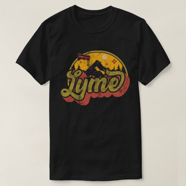 Lyme, Connecticut T-Shirt (Design Front)