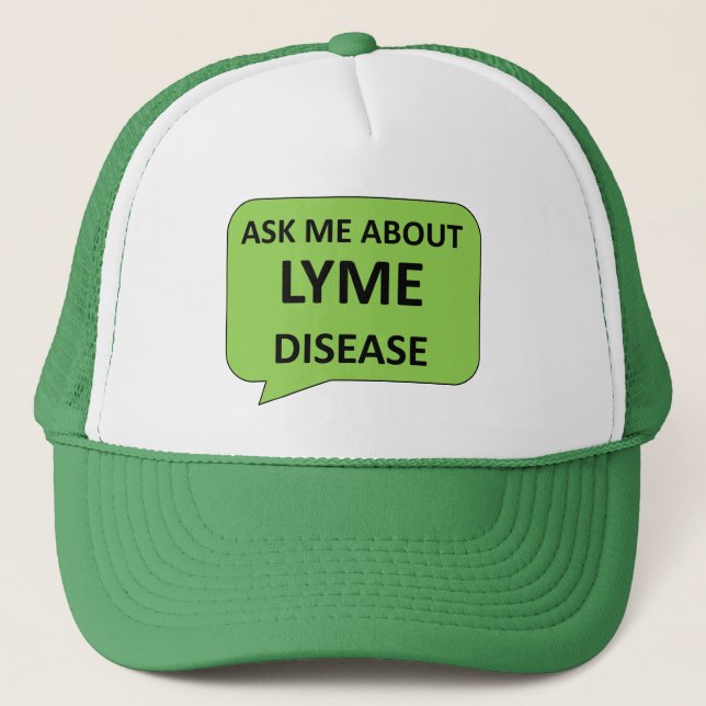 Lyme disease awareness cap (Front)