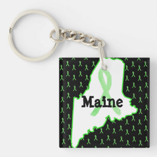Lyme Disease Awareness in Maine Key Chain