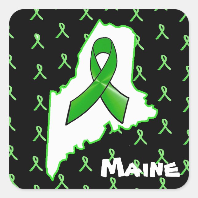 Lyme Disease Awareness in Maine Sticker (Front)