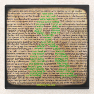 Lyme Disease Feelings Awareness Coaster