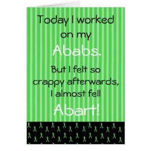 Lyme Disease Humour Card
