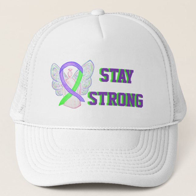 Lyme Disease, Lupus, Fibromyalgia Angel Hats (Front)