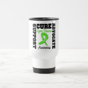 Lyme Disease Support Advocate Cure Travel Mug